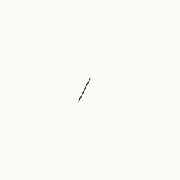 A star made of straight lines, turning